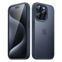 Capa de telefone JeTech Matte para iPhone 15 Pro 6.1 Capa de telefone JeTech Matte para iPhone 15 Pro 6.1