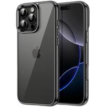 Capa de telefone JeTech para iPhone 16 Pro Max 6,9" preta à prova de choque