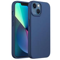 Capa de telefone JeTech Silicone para iPhone 13 de 6,1 polegadas azul cobalto Capa de telefone JeTech Silicone para iPhone 13 de 6,1 polegadas azul cobalto