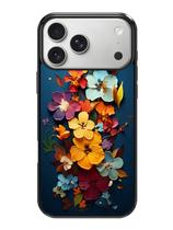 Capa de telefone Jeuloth para iPhone 17 Pro Max - Design floral