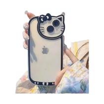 Capa De Telefone Kawaii Hello Kitty Rosa Para iPhone 15 14 13 pro Max 11 12 13 pro X XR 7 8 plus