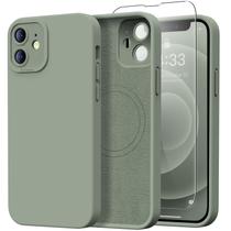 Capa de telefone Kiresen projetada para iPhone 12 Mini com protetor de tela