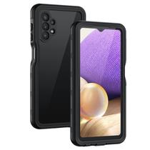 Capa de telefone Lanhiem para Samsung Galaxy A32 5G impermeável preta