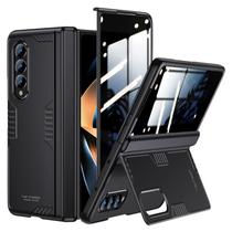 Capa de Telefone LEIAU com Suporte e Tela de Privacidade para Samsung Z Fold 4 Capa de Telefone LEIAU com Suporte e Tela de Privacidade para Samsung Z Fold 4