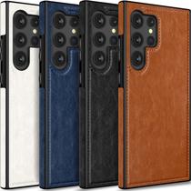 Capa de telefone LOHASIC para couro PU Samsung Galaxy S24 Ultra 5G Capa de telefone LOHASIC para couro PU Samsung Galaxy S24 Ultra 5G