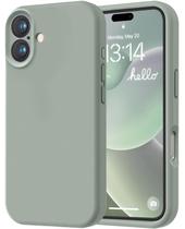 Capa de telefone LOVE 3000 projetada para iPhone 16 6.1 Calke Green Capa de telefone LOVE 3000 projetada para iPhone 16 6.1 Calke Green