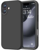 Capa de telefone LOVE 3000 projetada para iPhone 16 de 6,1 polegadas preta Capa de telefone LOVE 3000 projetada para iPhone 16 de 6,1 polegadas preta