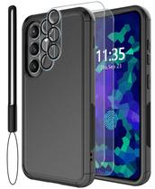 Capa de Telefone LSYPP à Prova de Choque com Protetor de Tela para Galaxy S25+ Capa de Telefone LSYPP à Prova de Choque com Protetor de Tela para Galaxy S25+
