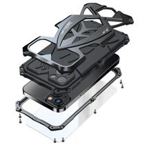 Capa de telefone Lunivop iPhone 15 Pro Max Military Grade preta Capa de telefone Lunivop iPhone 15 Pro Max Military Grade preta