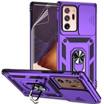 Capa de telefone M MAIKEZI Galaxy Note 20 Ultra 5G, capa roxa