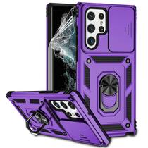 Capa de telefone M MAIKEZI Galaxy S22 Ultra 6.8" Military Roxa Capa de telefone M MAIKEZI Galaxy S22 Ultra 6.8" Military Roxa