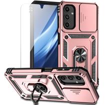 Capa de telefone M MAIKEZI Samsung Galaxy A25 5G 6,5" rosa dourada