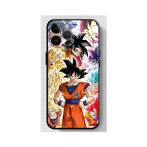 Capa De Telefone Macia Dragon Ball Frieza Son Goku Para Apple iPhone 16 pro Max 16 plus 15 plus 12 X