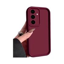 Capa De Telefone Macia Em Cores Candy Para Samsung S26 S25 S24 A57 A56 A17 A26 A36 A55 A15 A35 A54