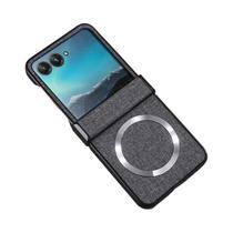 Capa De Telefone Magnética Com Carregamento Sem Fio E À Prova De Choque Para Motorola Moto Razr 60