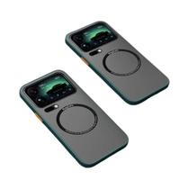 Capa De Telefone Magnética De Carregamento Sem Fio Em PC Duro Fosco Para Xiaomi Mi 17 pro Max 15T Capa De Telefone Magnética De Carregamento Sem Fio Em PC Duro Fosco Para Xiaomi Mi 17 pro Max 15T