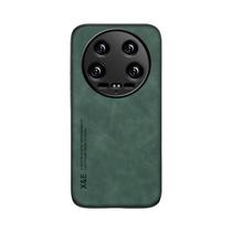 Capa De Telefone Magnética De Couro Para Carro Para Xiaomi 14 Ultra Silicone Capa Protetora Traseira