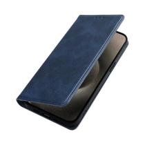 Capa De Telefone Magnética De Couro Para Samsung Galaxy S25 Ultra plus A56 A36 A26 A16 A06 M35