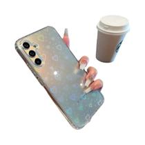 Capa De Telefone Magnética Em Forma De Coração Com Gradiente Para Samsung Galaxy A56 A55 A35 A15 A25