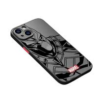 Capa De Telefone Matte Do Homem De Ferro, Homem-Aranha E Deadpool Para iPhone 15, 13, 12, 11, 14 pro