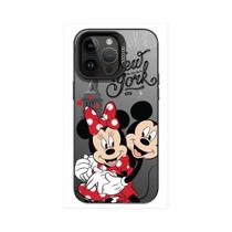 Capa de Telefone Mickey e Minnie Disney para iPhone 15/14/13/12/11 - Modelos Pro Max e Plus