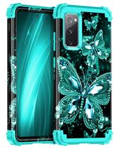 Capa de telefone Miqala para Samsung Galaxy S20 FE 5G verde escuro Capa de telefone Miqala para Samsung Galaxy S20 FE 5G verde escuro