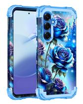 Capa de Telefone Miqala para Samsung Galaxy S25+ 5G (6,7") - Azul Capa de Telefone Miqala para Samsung Galaxy S25+ 5G (6,7") - Azul