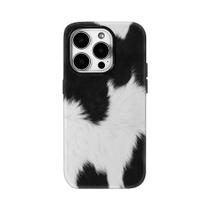 Capa De Telefone Monocromática Com Textura De Pele Sintética Para iPhone 17 pro Max Plus, Capa De