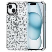 Capa de telefone MOSNOVO para iPhone 15 Buffertech Military-Grade