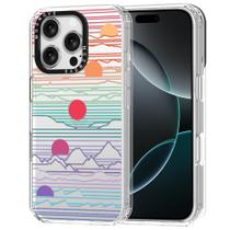 Capa de telefone MOSNOVO para iPhone 16 Pro Buffertech Clear TPU