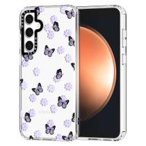 Capa de telefone MOSNOVO para Samsung Galaxy S23 FE Lilac Butterfly