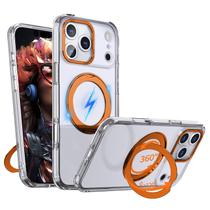 Capa de telefone MUGCOFF 360 Rotatable Magnetic Ring Kickstand iPhone 17 Pro Max
