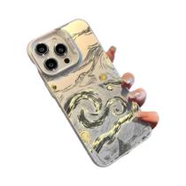 Capa De Telefone Multicolorida Van Gogh Céu Estrelado Para iPhone 16 15 14 13 12 11 pro Max Capa À