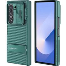 Capa de telefone Nillkin para Samsung Galaxy Z Fold 6 com suporte verde
