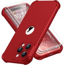 Capa de telefone ORETECH para iPhone 15 Pro Max com 2 protetores de tela