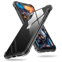 Capa de telefone OriBox iPhone XR preta fosca translúcida Capa de telefone OriBox iPhone XR preta fosca translúcida