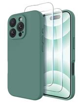Capa de telefone OTOFLY compatível com iPhone 16 Pro verde pinho