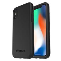 Capa de telefone OtterBox Symmetry Series para iPhone Xs/X - preta
