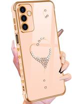 Capa de telefone Petitian para Samsung Galaxy A14 5G Bling Glitter