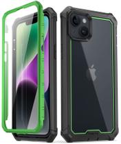 Capa de telefone Poetic Guardian iPhone 14 Plus 6,7" verde/transparente Capa de telefone Poetic Guardian iPhone 14 Plus 6,7" verde/transparente