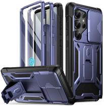 Capa de telefone Poetic Spartan Galaxy S25 Ultra 6.9 azul meia-noite