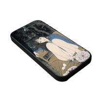 Capa De Telefone Preta Para iPhone 16 15 11 13 14 pro Max 7 8 plus X Xr Xs Max 12mini Da MaiYaCa