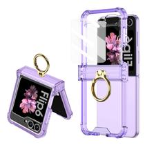 Capa de telefone PUROOM para Samsung Galaxy Z Flip 6 roxa