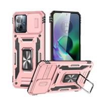 Capa De Telefone Reforçada 2 Em 1 À Prova De Quedas Com Suporte Para MOTOROLA E22 E13 G13 G22 G32