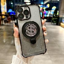 Capa de telefone Roemary Mirror com design de diamante para iPhone 13 Pro Max