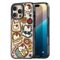 Capa de telefone Rosarnnah compatível com iPhone 16 Pro 6.3 - preta