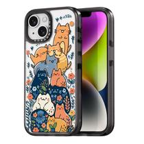 Capa de telefone Rosarnnah compatível para iPhone 14 6.1 preta