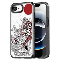 Capa de telefone Rosarnnah compatível para iPhone 16E 6.1 - preta