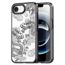 Capa de telefone Rosarnnah compatível para iPhone 16E 6.1 - preta