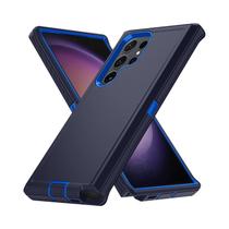 Capa De Telefone Rugged Military Armor Anti-Drop Em PC Duro Para Samsung Galaxy S25 S24 S23 S22 FE